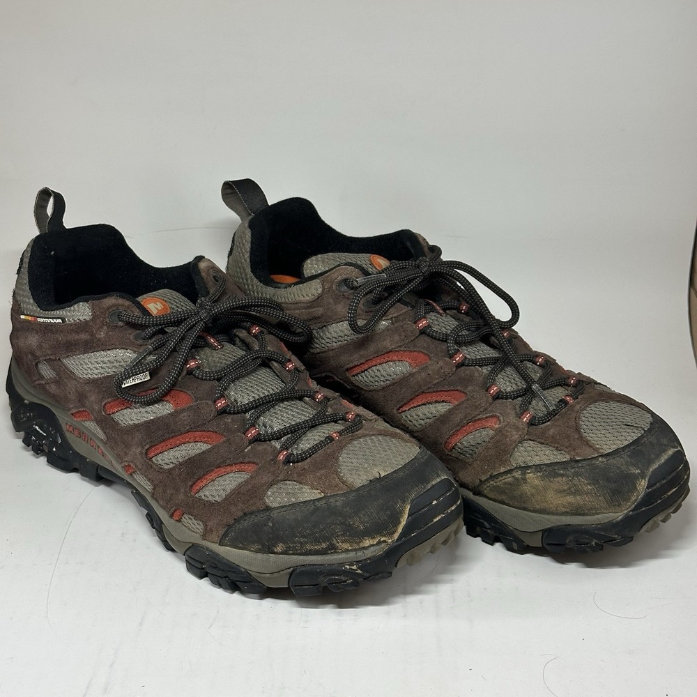 Merrell Moab Waterproof 2 Hiking Shoes Men's 14 Espresso Low J39723 Performance